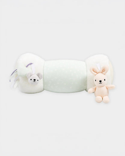 Mi Arcus Rib Roll Over Soft Toy-Tummy Time Toy with Mirror-For Infants