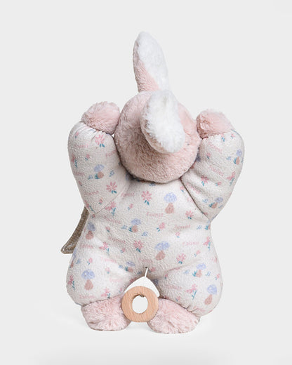 Mi Arcus Bunny Fleece Soft Toy with Musical Pull String-6M+