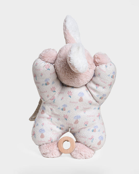 Mi Arcus Bunny Fleece Soft Toy with Musical Pull String-6M+