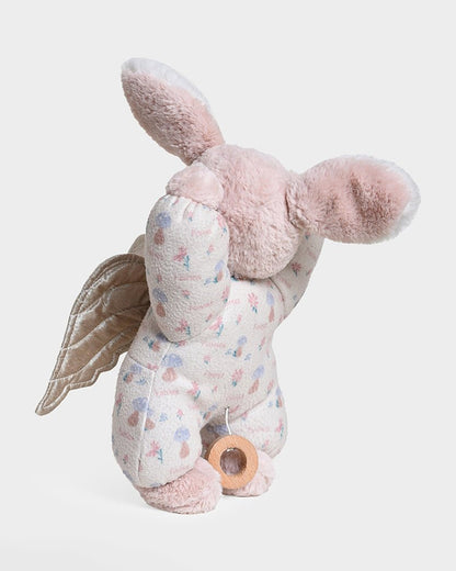 Mi Arcus Bunny Fleece Soft Toy with Musical Pull String-6M+