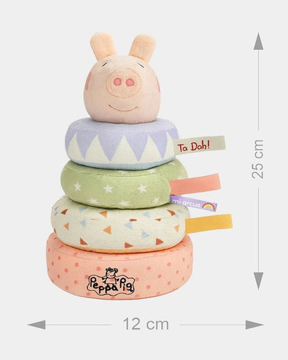 Mi Arcus Peppa Pig Stacker Toy-Stimulates Color Recognition-Learning & Educational Toys-12M+