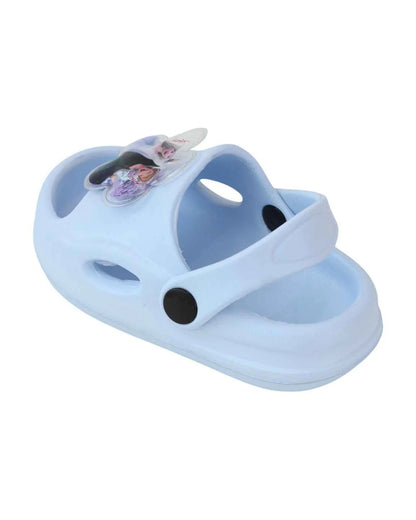 Yellow Bee Light Blue Disney Frozen Elsa & Anna Sandals-Floral Sequine-For Infants