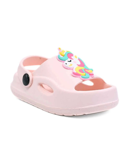 Yellow Bee Peach Unicorn Sandals-3D Print-For Infants