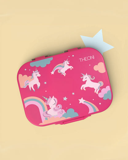 Theoni Bento Joy Lunchbox-3 Compartment-Leakproof & BPA-Free-Winx