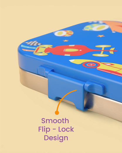 Theoni Bento Joy Lunchbox-3 Compartment-Leakproof & BPA-Free-Speedo