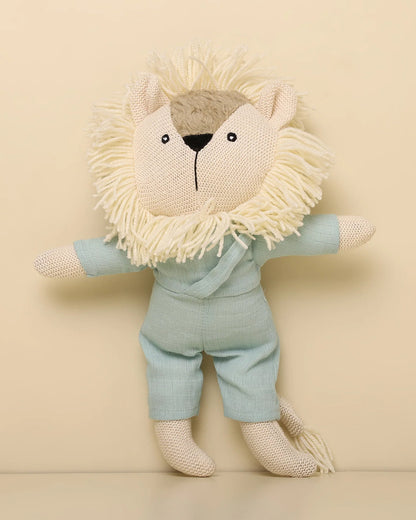 Baby Forest Cuddly Buddies Baby Simba Soft Toy-Perfect For Snuggles-Helps in Sensory Development-Plush Cuddly Toy for Newborn