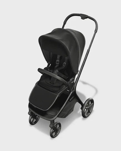 Silver Cross Breez Stroller-Height Adjustable, Reversible & Flat Reclining Seat-Adjustable Parent Handle Bar-One Hand Fold Even With Carry Cot Attached-2 Years Warranty-For 0 to 4Y (Upto 22 kg)-Pewter