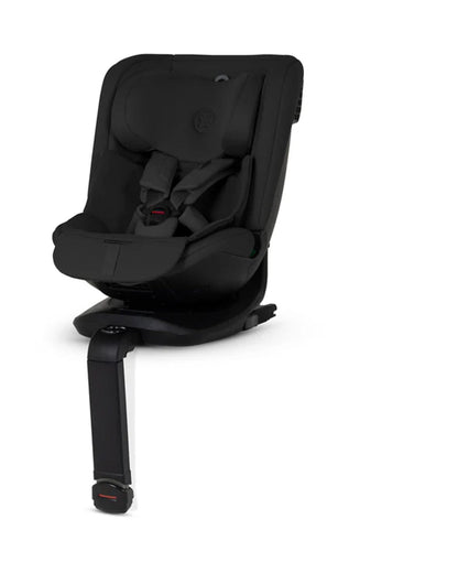 Silver Cross Motion 3 All Size 360 Baby Car Seat-Convertible (Front & Rear Facing)-2026 Model-New Waffle Jersey Fabric for Enhanced Airflow-Includes Sunshade, Summer Liner & Seatbelt Pad-3 Position Recline-From 0 to 12Y-Iconic Black