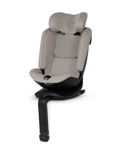 Silver Cross Motion 3 All Size 360 Baby Car Seat-Convertible (Front & Rear Facing)-2026 Edition-New Waffle Jersey Fabric for Enhanced Airflow-Includes Sunshade, Summer Liner & Seatbelt Pad-3 Position Recline-From 0 to 12Y-Natural Taupe