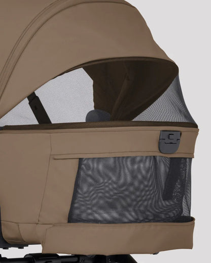 Silver Cross Breez Stroller & Carry Cot Travel System-Maple