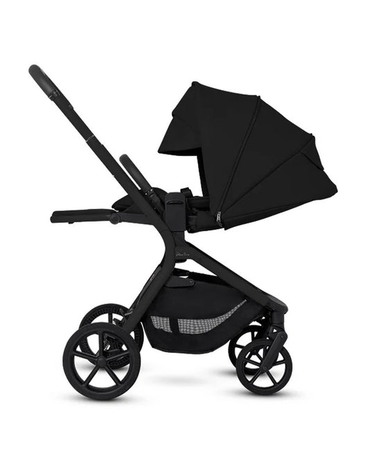 Silver Cross Breez Stroller & Carry Cot Travel System-Onyx