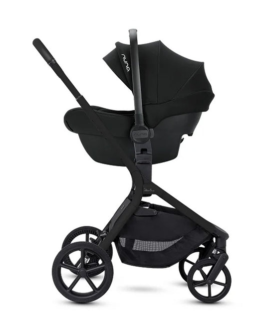 Silver Cross Breez Stroller & Carry Cot Travel System-Onyx