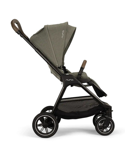 Nuna TRIV Next Baby Stroller-With Cup Holder-One Hand Fold-Includes Rain Cover & Post Adaptors-2 Years Warranty-Pram for 0 to 4Y (Upto 22Kg)-Pine
