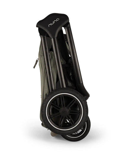 Nuna TRIV Next Baby Stroller-With Cup Holder-One Hand Fold-Includes Rain Cover & Post Adaptors-2 Years Warranty-Pram for 0 to 4Y (Upto 22Kg)-Pine