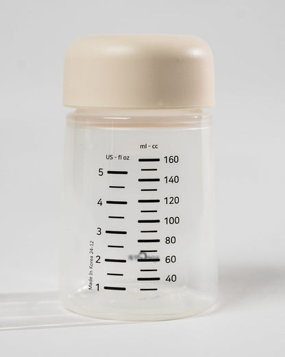 Spectra Breast Milk Storage Bottles-With Airtight Cap & Easy to Read Milk Scale-160 ml-Pack of 2
