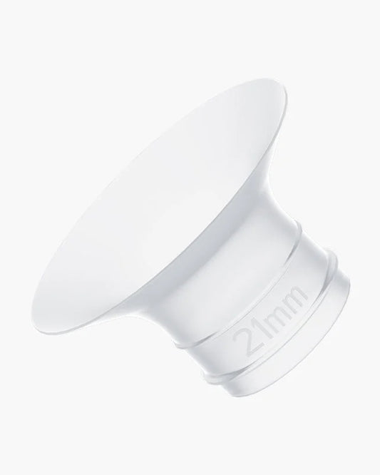 Momcozy Flange Insert 21mm - For M5 Wearable Breast Pump - Soft Silicone - Comfortable Fit - Pack of 4