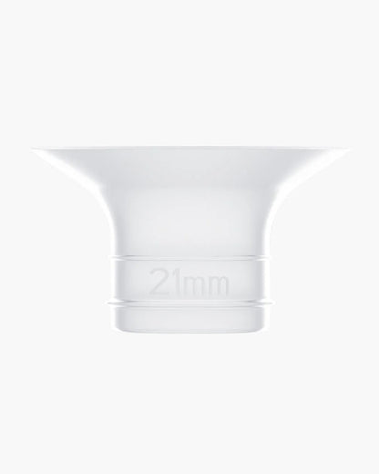Momcozy Flange Insert 21mm - For M5 Wearable Breast Pump - Soft Silicone - Comfortable Fit - Pack of 4