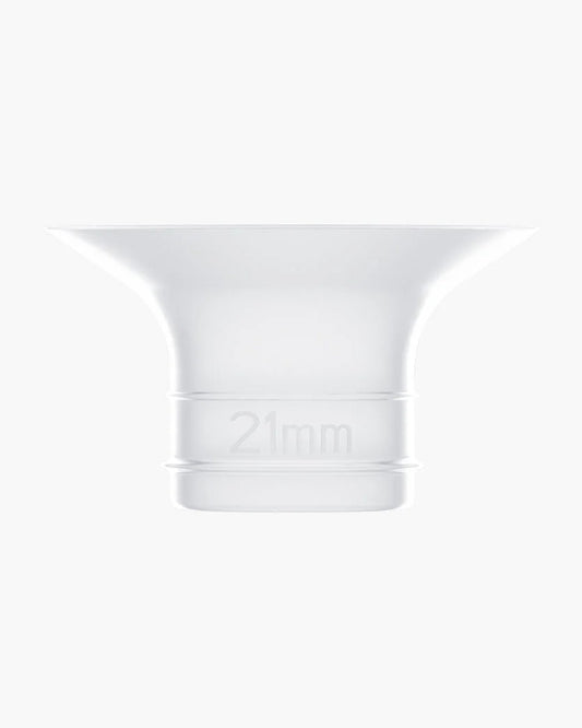 Momcozy Flange Insert 21mm - For M5 Wearable Breast Pump - Soft Silicone - Comfortable Fit - Pack of 4