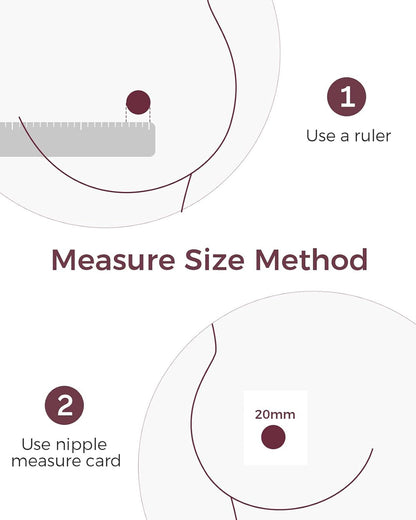 Momcozy Flange Insert 21mm - For M5 Wearable Breast Pump - Soft Silicone - Comfortable Fit - Pack of 4