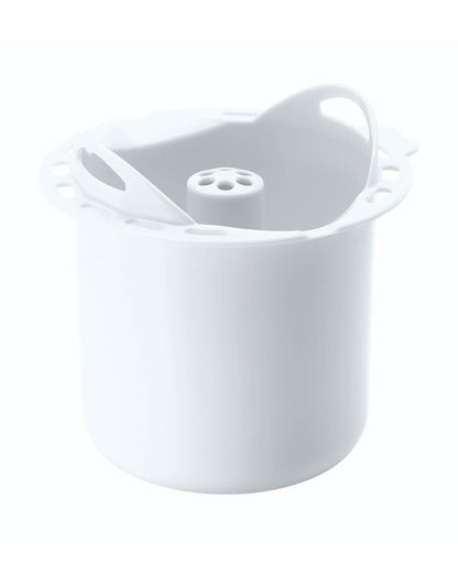 Beaba Babycook Solo Pasta & Rice Cooker Attachment for Starchy Baby Food like Dal, Rice, Pasta-Holds 750g Cooked Grains-White