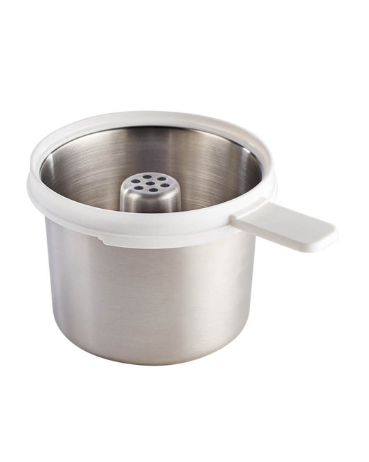 Beaba Babycook Neo Stainless Steel Cooker Attachment for Starchy Baby Food like Dal, Rice, Pasta-Holds 750g Cooked Grains