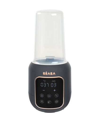 Beaba Multi Milk 5-in-1 Baby Bottle Warmer-Gentle Breast Milk Heating, Fast Steam Mode & Defrost-LED Display with Touch Screen & Adjustable Timer-Night Blue