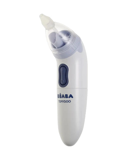 Beaba Tomydoo Electric Baby Nasal Aspirator-Fast & Gentle Congestion Reliever-Multiple Easy-to- Clean Tips & Removable Head-For Newborn