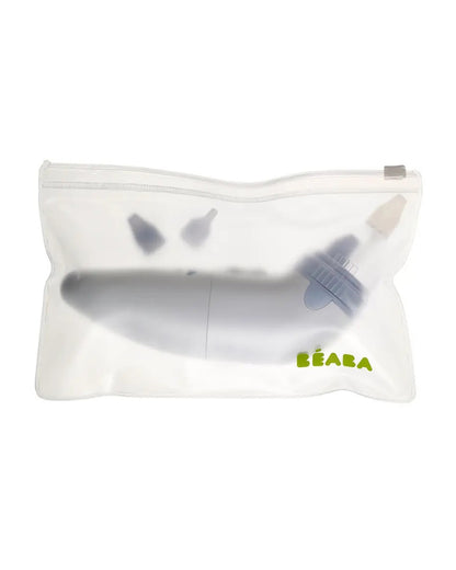 Beaba Tomydoo Electric Baby Nasal Aspirator-Fast & Gentle Congestion Reliever-Multiple Easy-to- Clean Tips & Removable Head-For Newborn