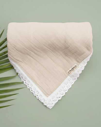 PureCloth The Little Nest Gift Set-Newborn Essential Gift Set For Baby Shower-Pack of 6-Beige