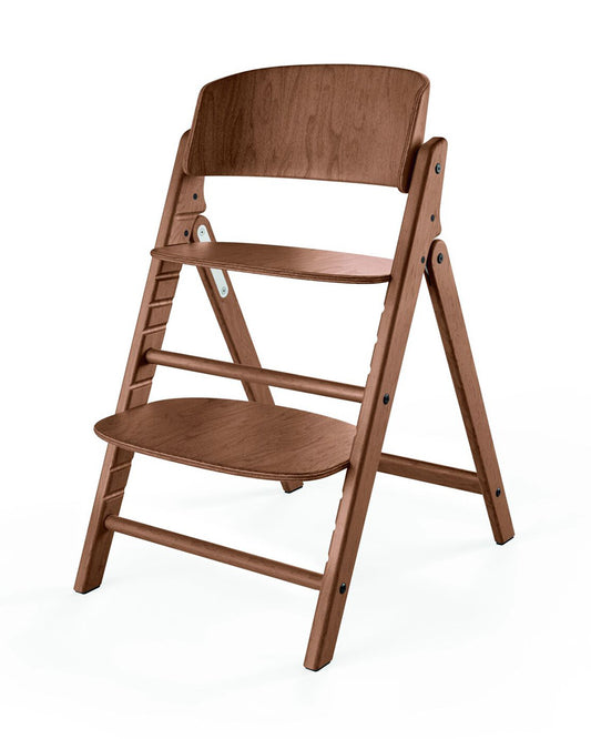 Cybex Click & Fold 3 in 1 High Chair With Baby Set & Tray-Quick & Easy One Hand Unfold-Self Standing When Folded-Individual Height & Depth Adjustment of Seat & Footrest-For 6M to 99Y (Upto 120 Kg)-All Natural Dark