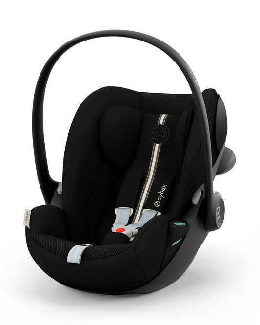 Cybex Cloud G3 PLUS Baby Car Seat-Rear Facing-Aircraft Certified-Latest Generation-Advanced Side Impact Protection-Ergonomic Flat Reclining Seat-14 Position Adjustable Headrest-For 0 to 2 (Upto 13 kg)-Moon Black