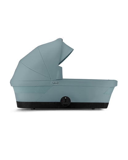 Cybex Gazelle S Baby Carry Cot-Integrated Carry Handle-Soft & Spring Foam Cushion-XXL UPF50+ Canopy-Compact Fold-2 Years Warranty-For 0 to 6M (Upto 9 Kg)-Stormy Blue