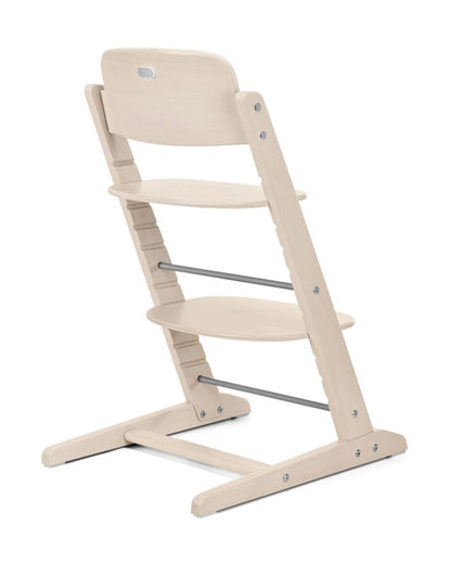 Cybex Iris 3 in 1 High Chair With Baby Set & Tray-Individual Height & Depth Adjustment of Seat & Footrest-Crafted From European Beachwood-Posture Friendly-For 6M to 99Y (Upto 120 kg)-All Natural Light