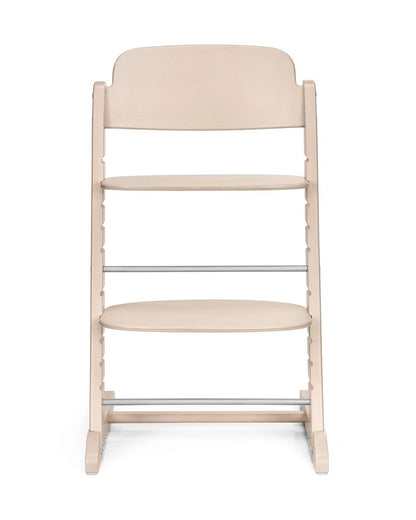 Cybex Iris 3 in 1 High Chair With Baby Set & Tray-Individual Height & Depth Adjustment of Seat & Footrest-Crafted From European Beachwood-Posture Friendly-For 6M to 99Y (Upto 120 kg)-All Natural Light