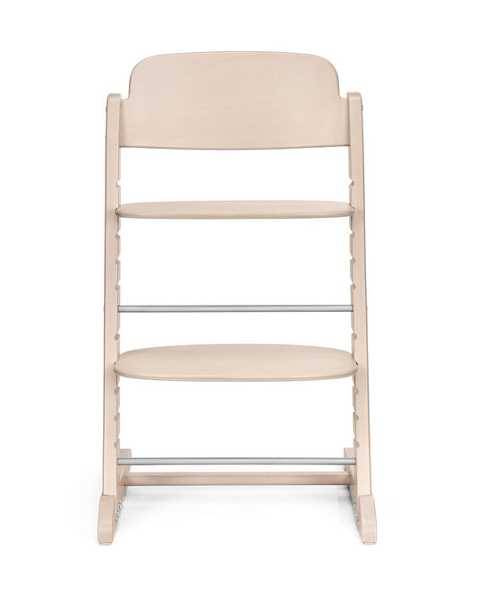 Cybex Iris 3 in 1 High Chair With Baby Set & Tray-Individual Height & Depth Adjustment of Seat & Footrest-Crafted From European Beachwood-Posture Friendly-For 6M to 99Y (Upto 120 kg)-All Natural Light