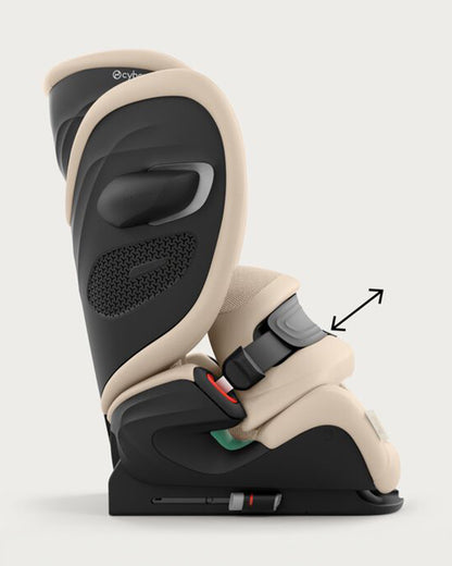 Cybex Pallas G3 PLUS Baby Car Seat-Forward Facing-Latest Generation-With Airbag Style Impact Shield-Reduces the Risk of Neck Injury-12 Positions Adjustable Headrest-For 15M to 12Y (9 to 50 Kg)-Ocean Blue