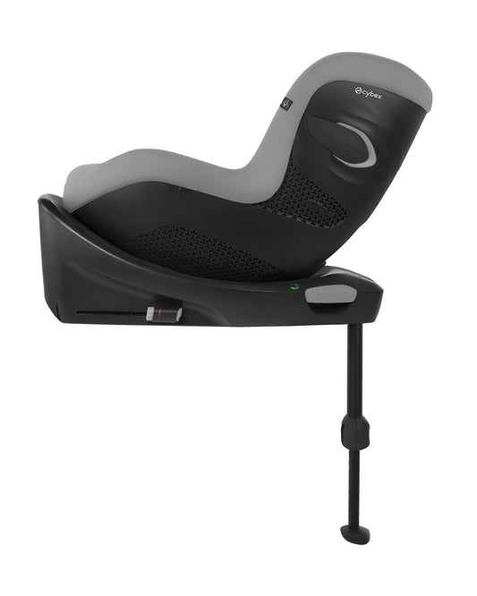 Cybex Sirona Gi i-Size PLUS Baby Car Seat-Convertible (Forward and Rear Facing)-With Mesh Fabric For 6x Better Airflow-360 Degree Rotation- Positions Recline in Both Mode-For 3M to 4Y (Upto 20 Kg)-Stone grey