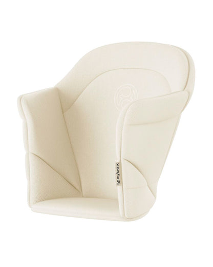 Cybex Click & Fold Comfort Inlay-Includes Baby Set, Backrest & Small Board Cushion-Adds Comfort To The Click & Fold Chair-Canvas White