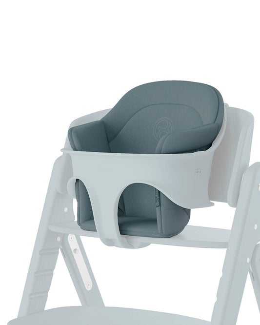 Cybex Click & Fold Comfort Inlay-Includes Baby Set, Backrest & Small Board Cushion-Adds Comfort To The Click & Fold Chair-Stone Blue