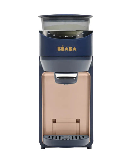 Beaba Milkeo Plus Automatic Baby Formula Dispenser & Bottle Maker-Instant Warm Bottles in 20 Sec-Smart Touchscreen with Mulitple Temperature Settings-Night Blue