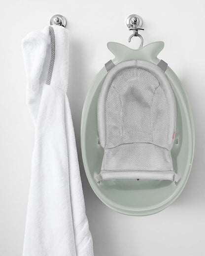 Skip Hop Moby Smart Sling Baby Bath Tub-3-Stage Tub-0 to 36M-Sage