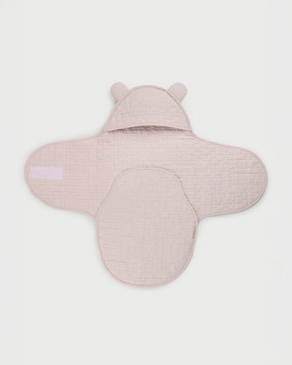 MiRooh Baby Sleeping Carrier Nest-Equipped With Velcro Harness-Organic Cotton-Newborn Bed-Blush Pink