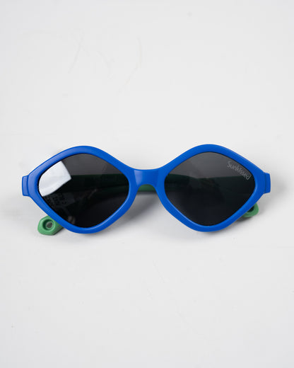 Sunkissed Cobalt Blue & Green Sunglasses-UV 400 Protection-TPE-For Infants