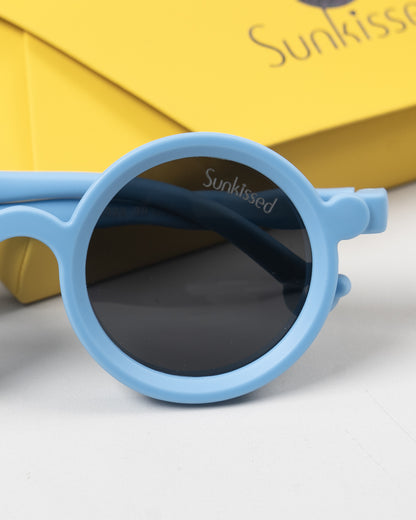 Sunkissed Blue Sunglasses-UV 400 Protection-TPE-For Infants