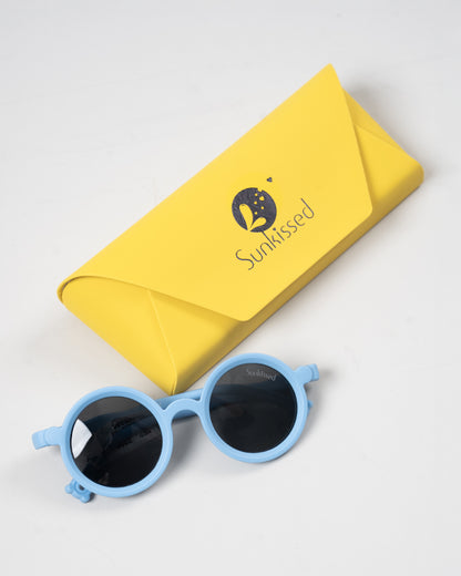 Sunkissed Blue Sunglasses-UV 400 Protection-TPE-For Infants