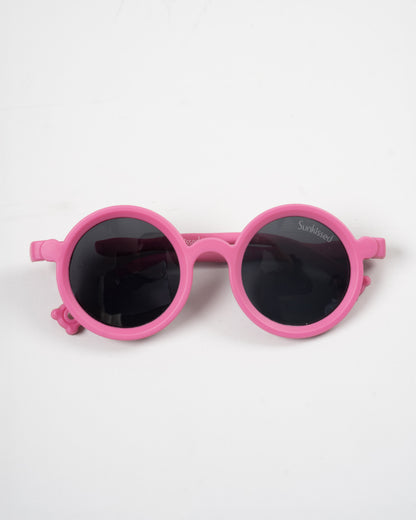 Sunkissed Pink Sunglasses-UV 400 Protection-TPE-For Infants