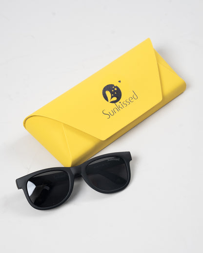 Sunkissed Black Sunglasses-UV 400 Protection-TPE-For Infants