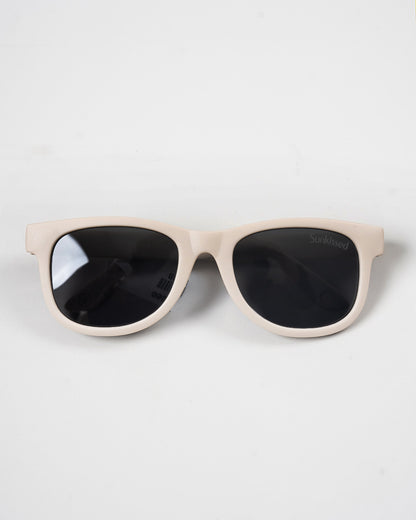 Sunkissed Off White Sunglasses-UV 400 Protection-TPE-For Infants