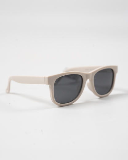 Sunkissed Off White Sunglasses-UV 400 Protection-TPE-For Infants