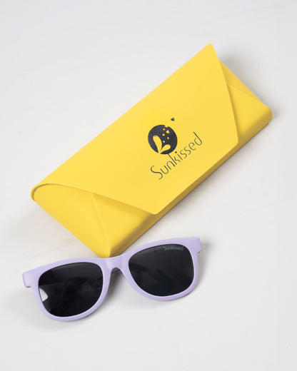 Sunkissed Violet Sunglasses-UV 400 Protection-TPE-For Infants